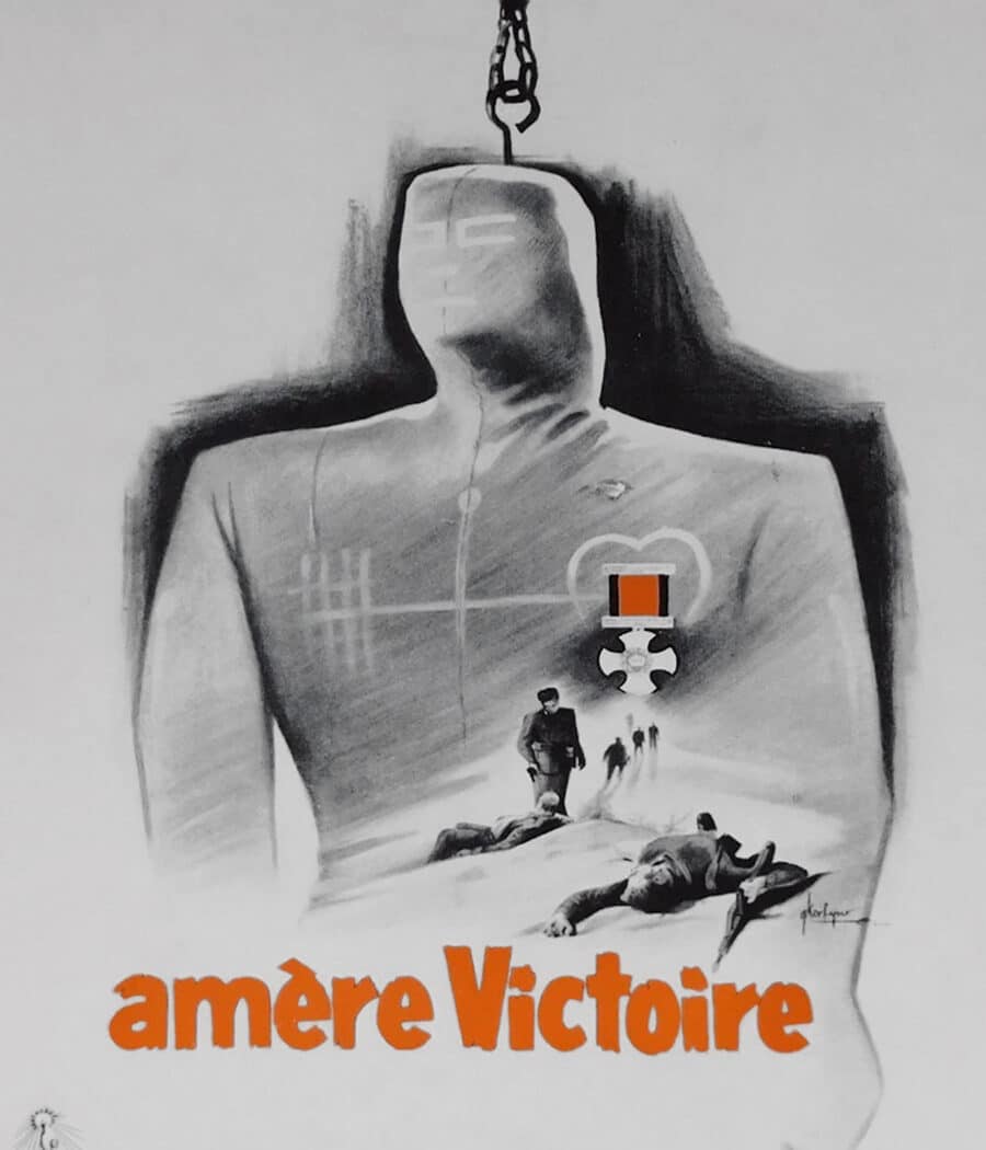 Affiche d'Amère victoire de Nicholas Ray