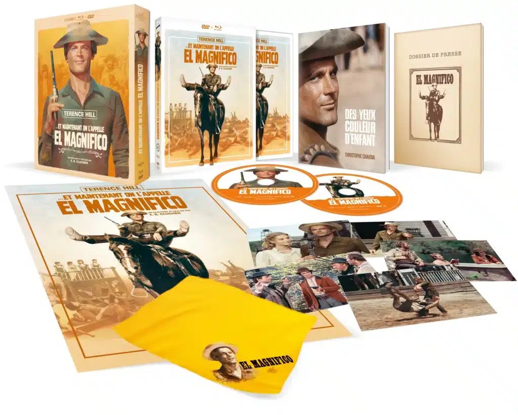 Coffret collector de El Magnifico (Bluray, Bubbel Pop)