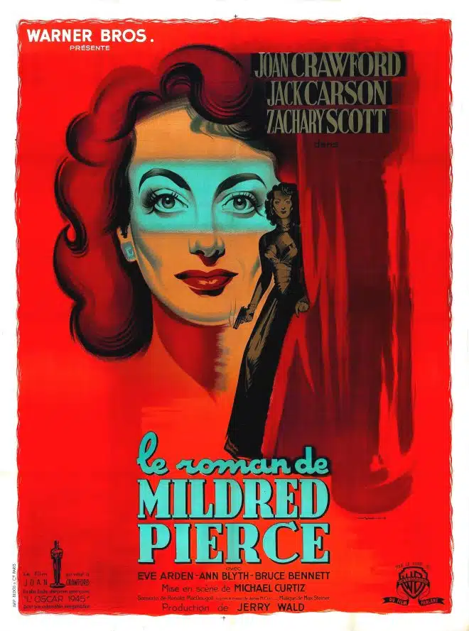 Le roman de Mildred Pierce, l'affiche