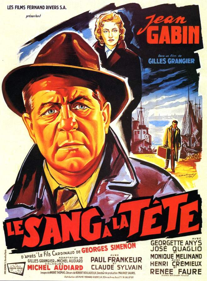 Le sang à la tête, l'affiche