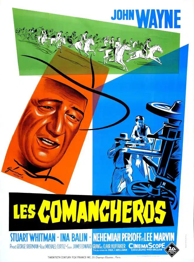 Les Comancheros, l'affiche