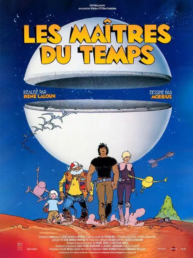 Les maîtres du temps, l'affiche de la reprise 2024