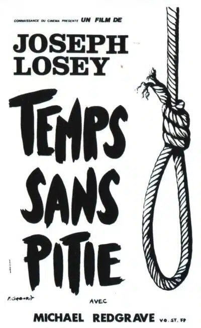 Temps sans pitié, l'affiche de 1960