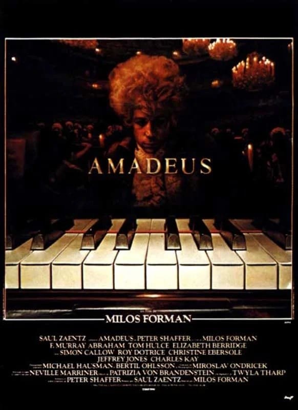 Affiche française d''Amadeus" (1984)