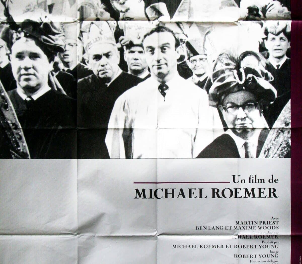 Affiche française de "Harry Plotnick, seul contre tous" de Michael Roemer