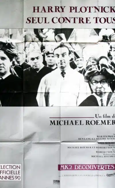 Affiche française de "Harry Plotnick, seul contre tous" de Michael Roemer