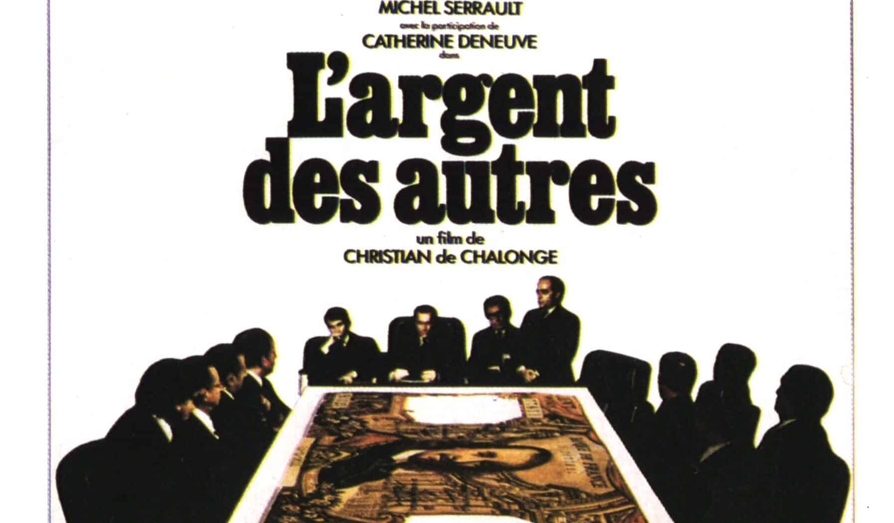 Affiche de L’argent des autres (1978) de Christian de Chalonge