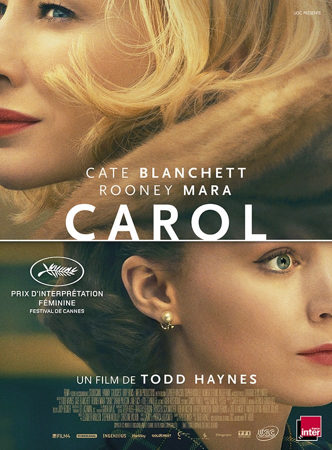 Affiche de Carol de Todd Haynes avec Cate Blanchett