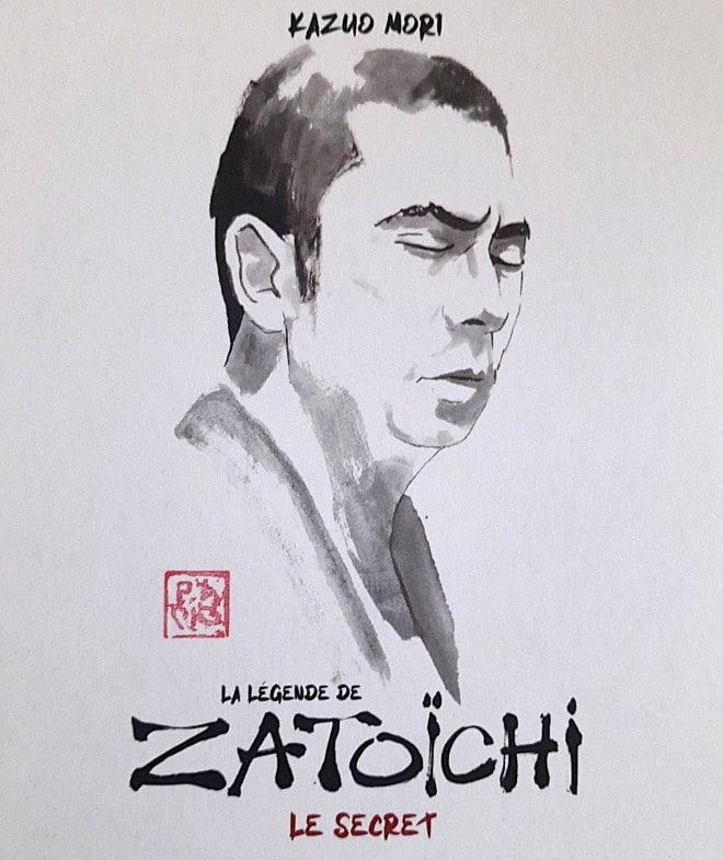 La Légende de Zatoïchi : Le Secret, jaquette blu-ray
