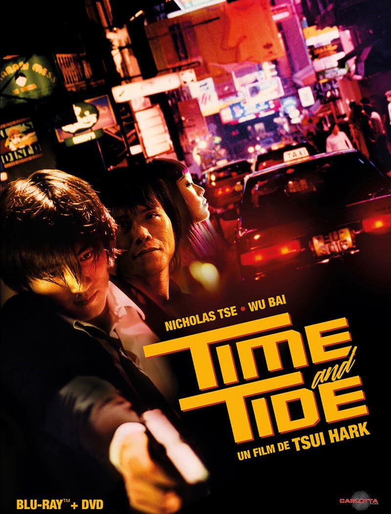 Time and Tide, jaquette de l'édition Carlotta