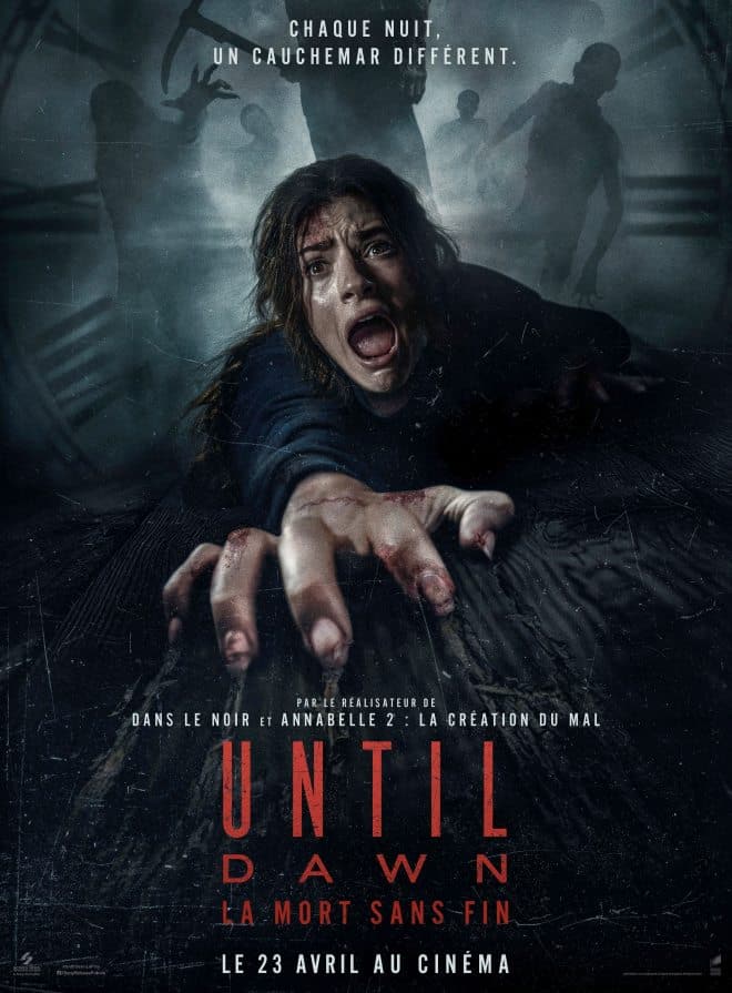Until Dawn, la mort sans fin, l'affiche