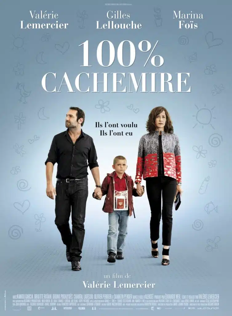Affiche de 100% cachemire de Valérie Lemercier avec Gilles Lellouche