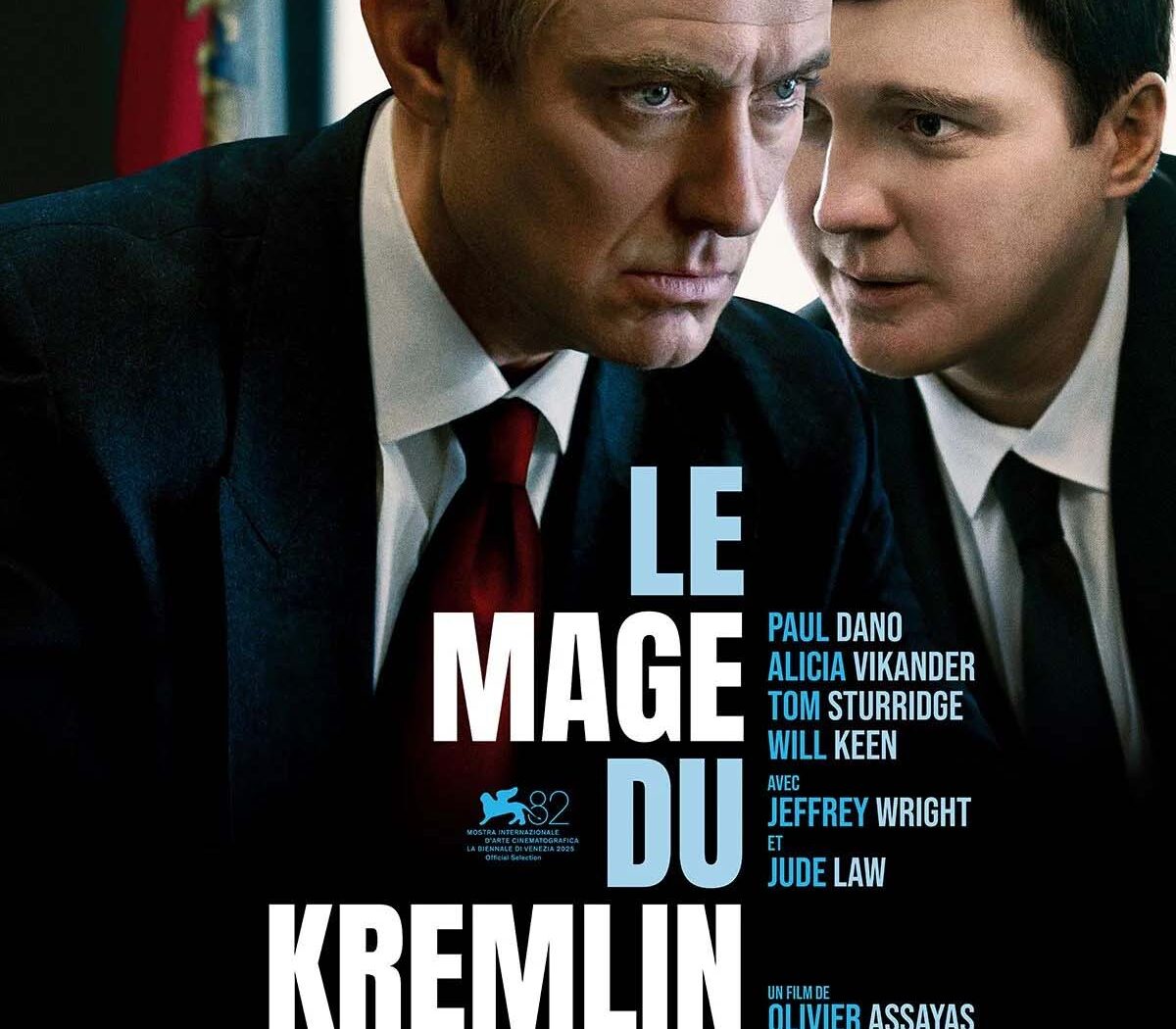 Le mage du Kremlin, affiche du film d'Olivier Assayas