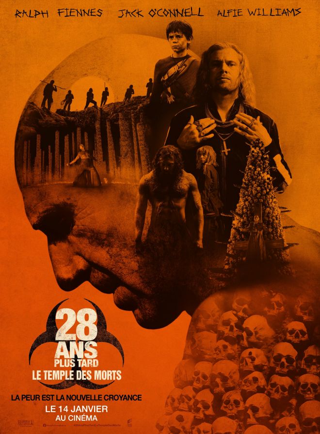 28 ans plus tard Le temple des morts, l'affiche