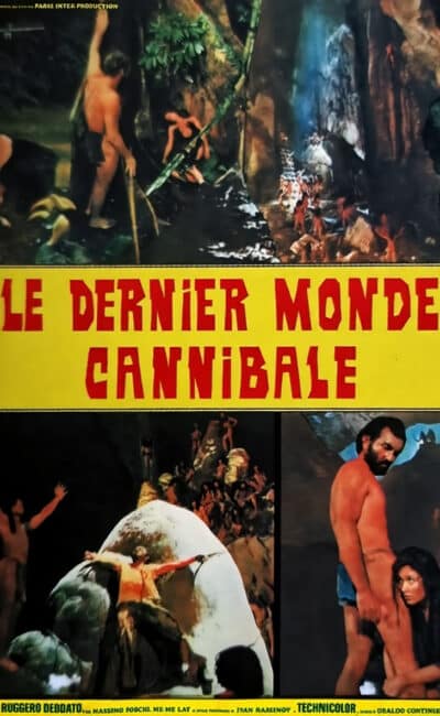 Affiche de Le dernier monde cannibale de Ruggero Deodato (1978)