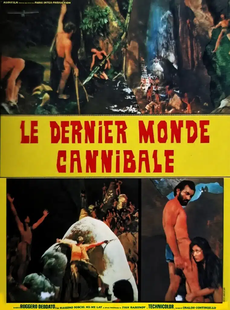 Affiche de Le dernier monde cannibale de Ruggero Deodato (1978)