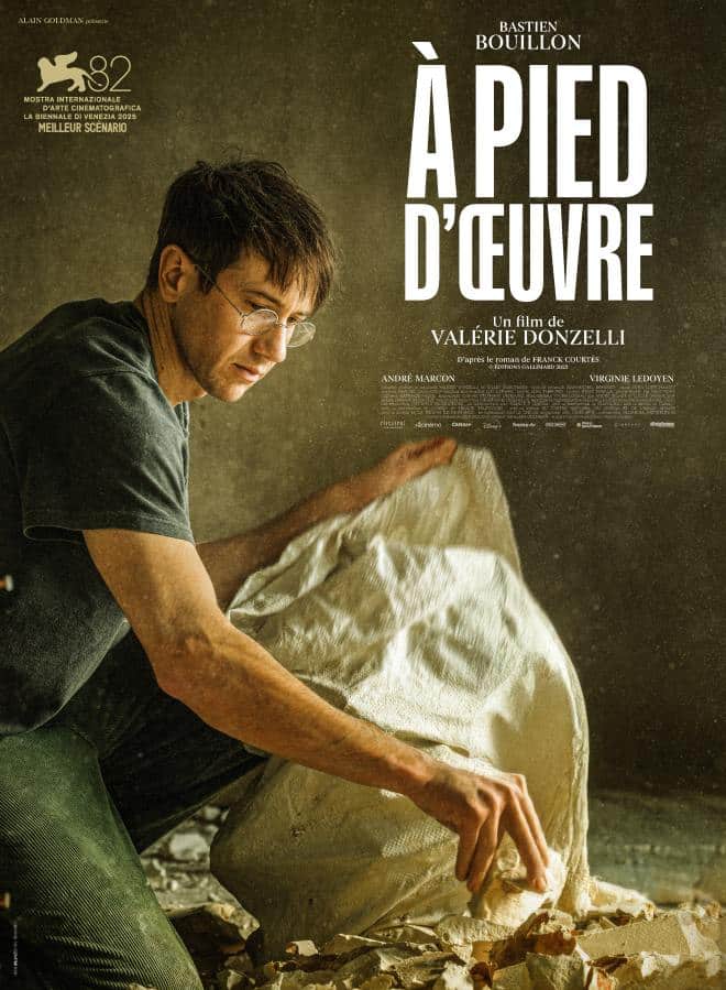 A pied d'œuvre, l'affiche
