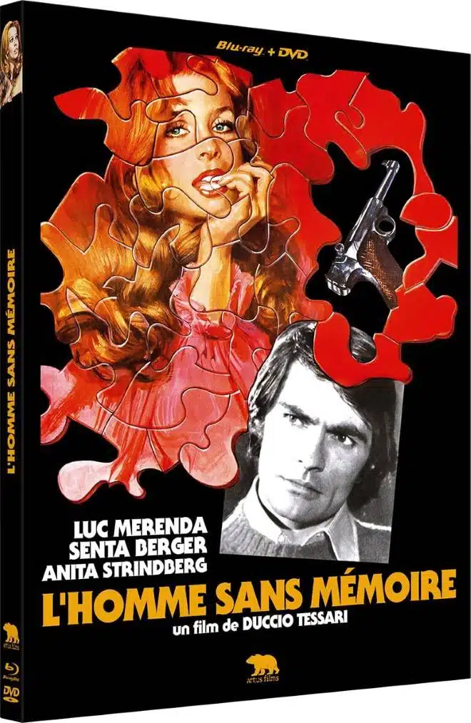 L'Homme sans mémoire, jaquette Artus 3D