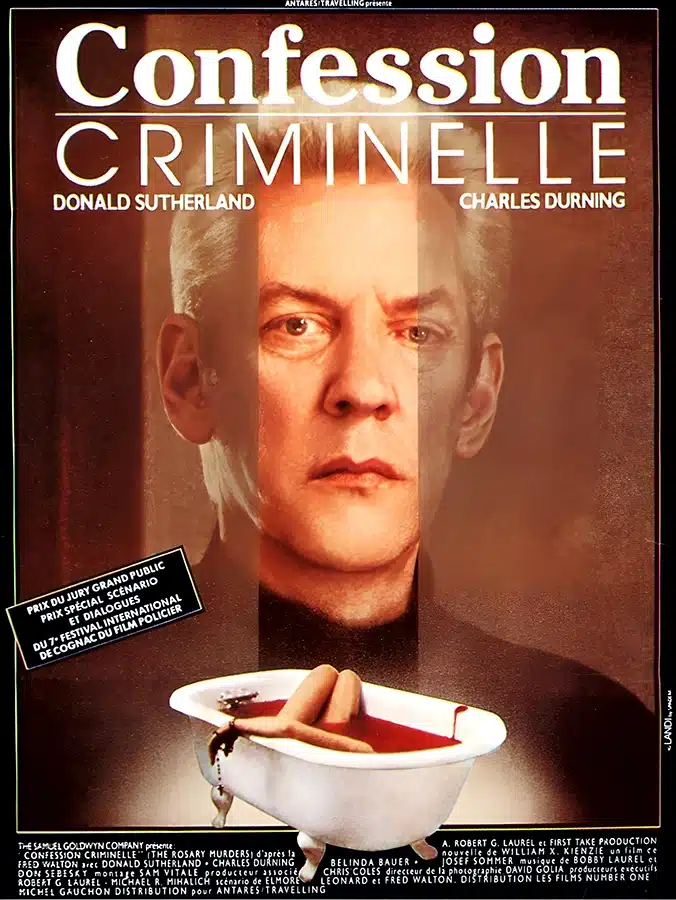 Affiche de Confession criminelle de fred Walton, avec Donald Sutherland