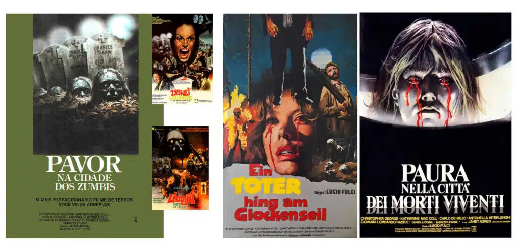 Frayeurs (La Paura), affiches internationales