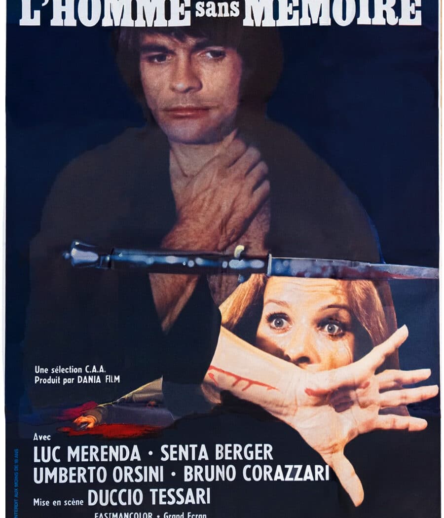 Affiche cinéma de L'homme sans mémoire