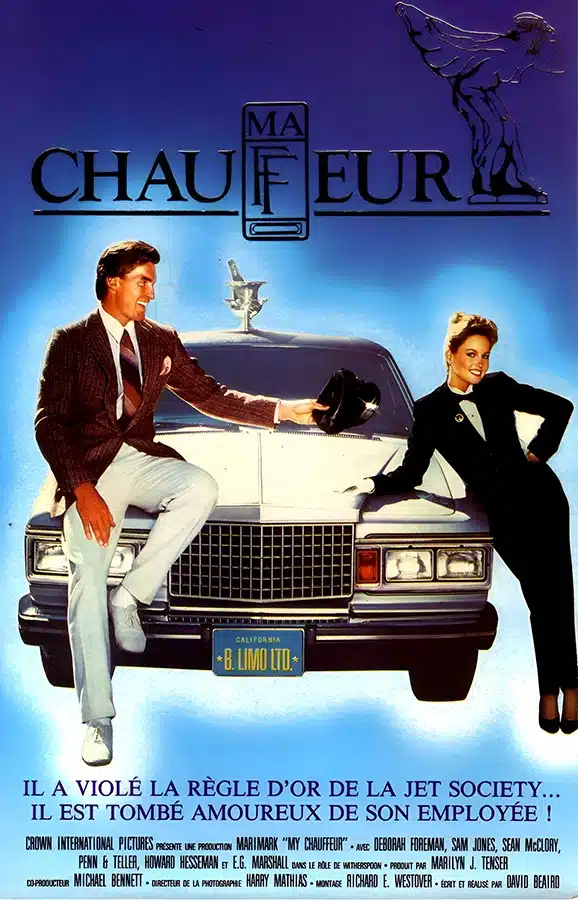 Deborah Foreman dans My chauffeur (Ma chauffeur, vhs)