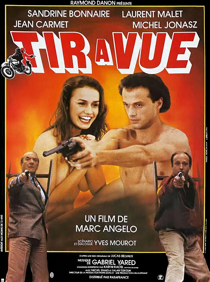 Affiche de Tir à vue de Marc Angelo avec Sandrine Bonnaire
