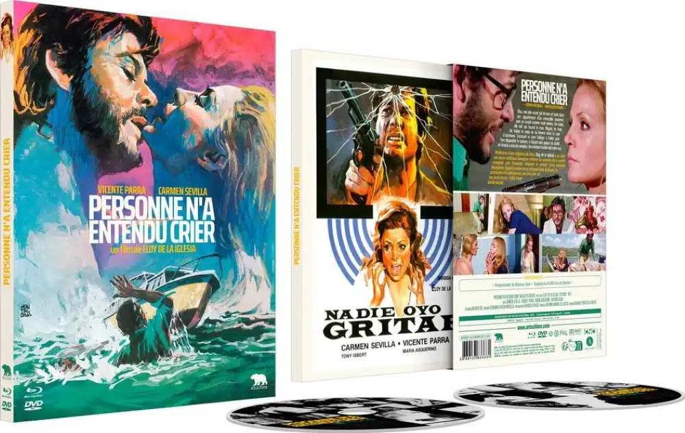 Personne n'a entendu crier, jaquette détails