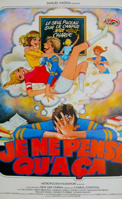 Je ne pense qu'à ça (The First Time) de Charlie Loventhal, affiche française