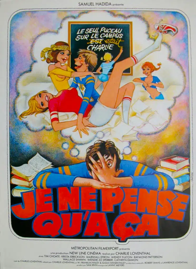Je ne pense qu'à ça (The First Time) de Charlie Loventhal, affiche française