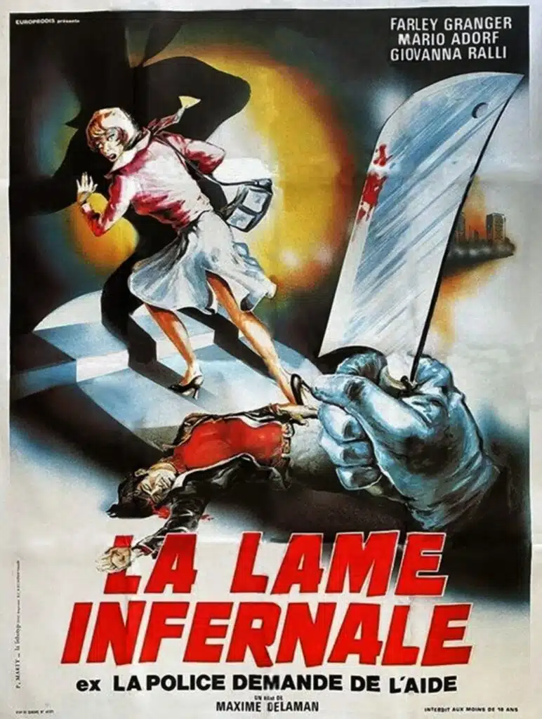 Affiche de La Lame infernale