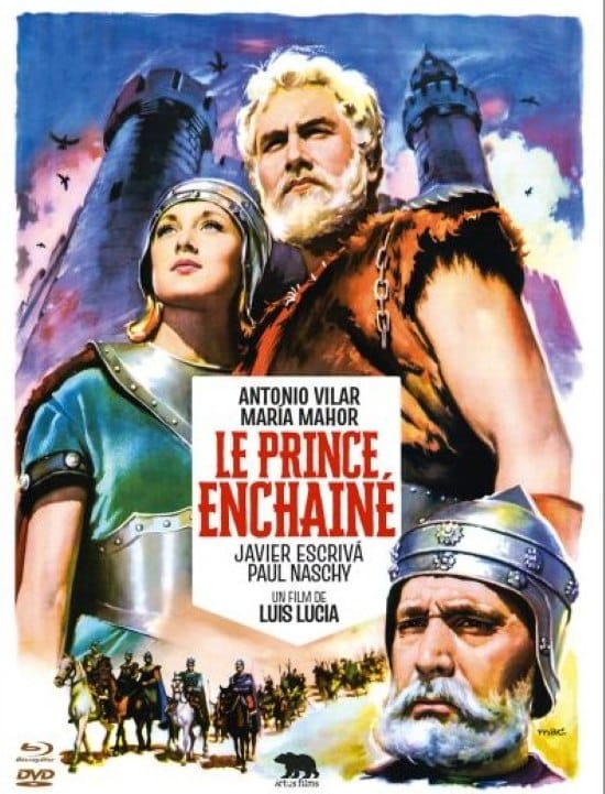 Le Prince enchaîné, jaquette 2D