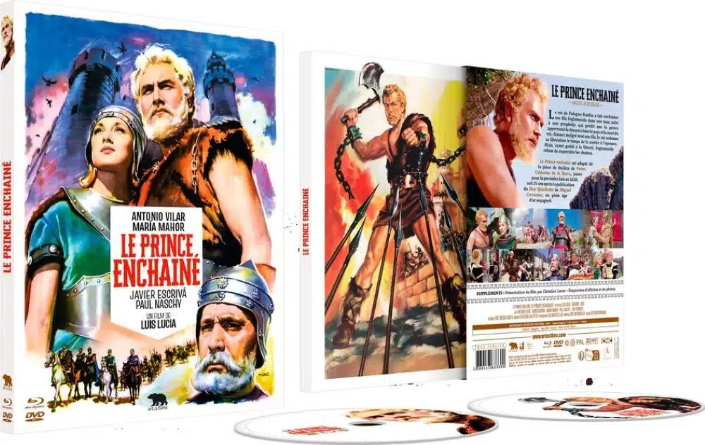 Le Prince enchaîné, jaquette détails