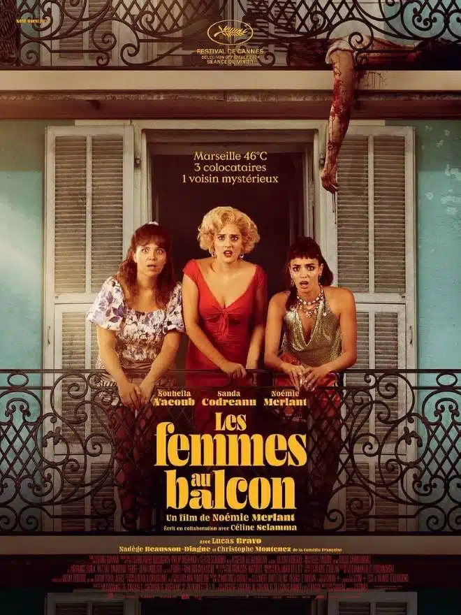Les Femmes au balcon, l'affiche