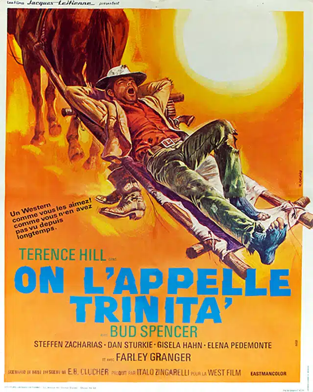 On l'apelle Trinita, affiche originale 1971
