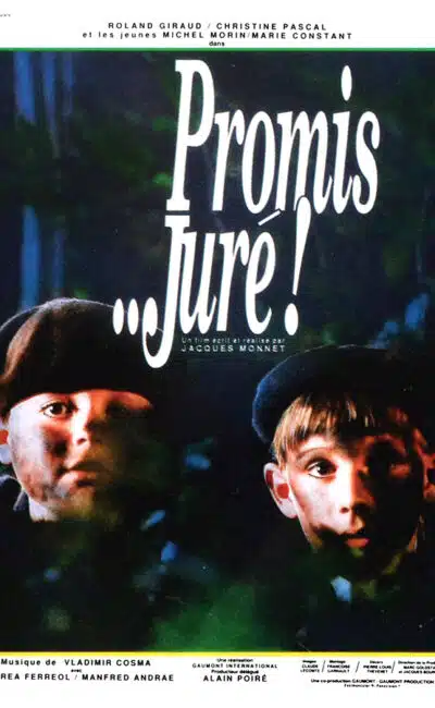 Affiche de Promis...juré ! de Jacques Monet