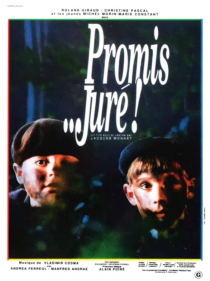 Affiche de Promis...juré ! de Jacques Monet