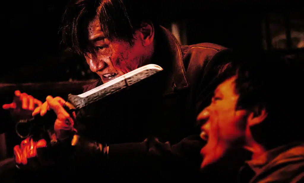 Jackie Chan et Leung Ka Fai Tony dans The Shadow's Edge