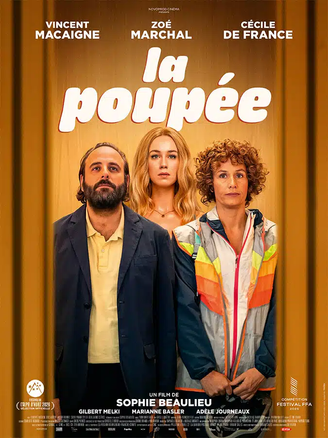 Affiche de La poupée (2026) de Sophie Beaulieu, avec Vincent Macaigne