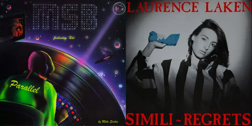 Laurence Laken (Simili - regrets) et MSB (Parallel), pochettes
