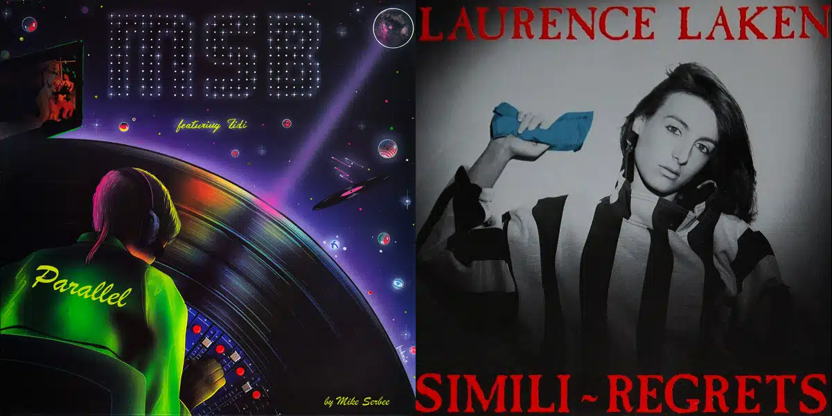 Laurence Laken (Simili - regrets) et MSB (Parallel), pochettes