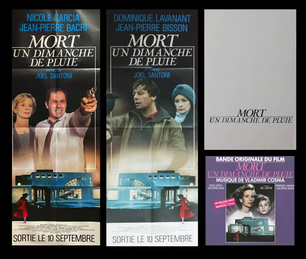 Marketing et promo de Mort d'un dimanche de pluie