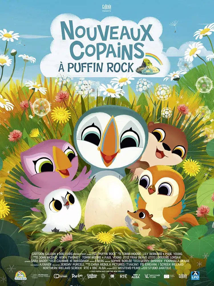 Affiche de Nouveaux copains à Puffin Rock
