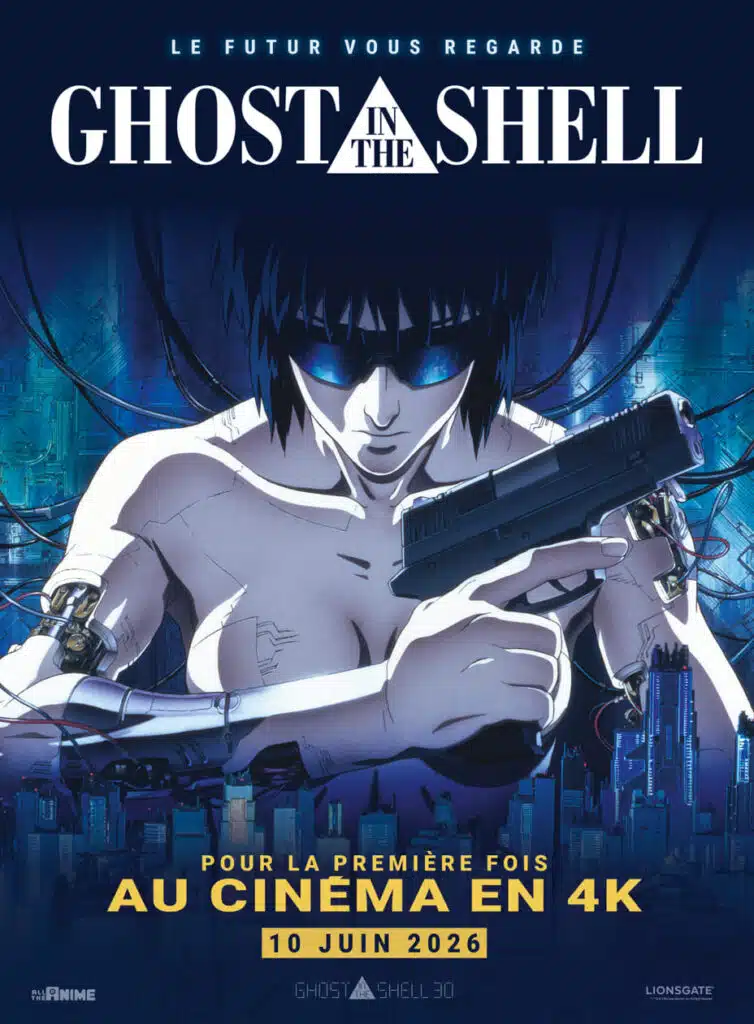 Ghost in the Shell, affiche anniversaire 3D