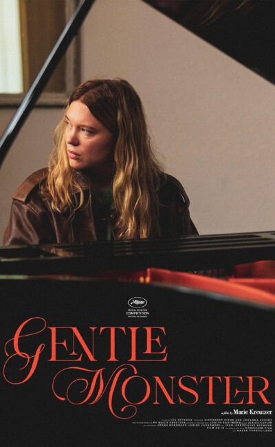 Affiche internationale de Gentle Monster, avec Léa Seydoux