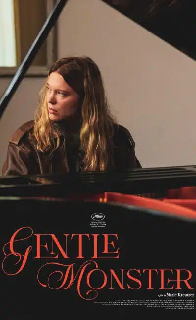 Affiche internationale de Gentle Monster, avec Léa Seydoux