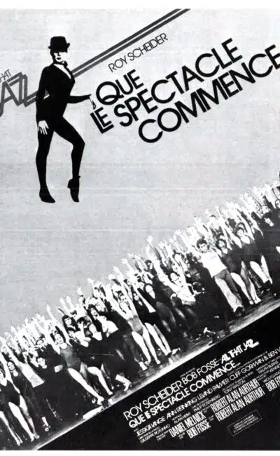 Affiche française de "Que le spectacle commence" (1979) de Bob Fosse