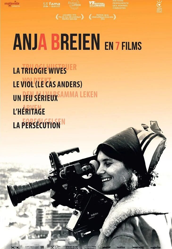 Affiche de la rétrospective Anja Breien (2026)