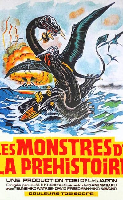 Affiche de Les Monstres de la Préhistoire