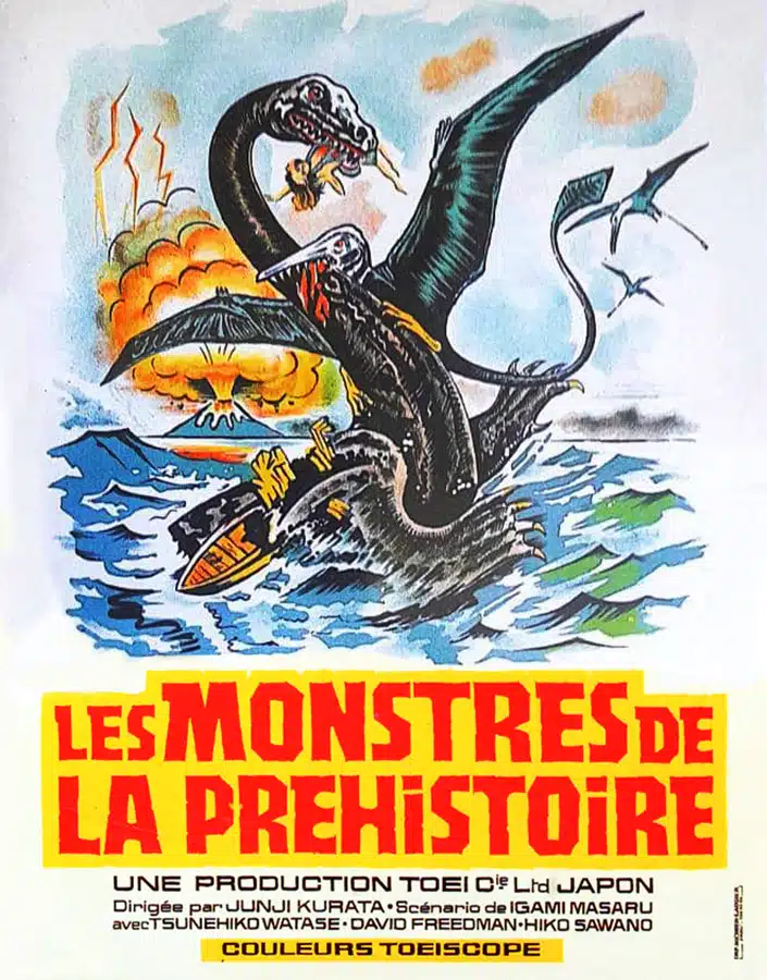 Affiche de Les Monstres de la Préhistoire